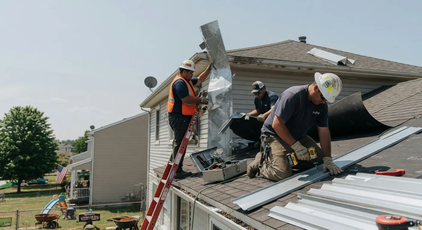 Storm Damage Metal Roof Repair in Port Republic, MD